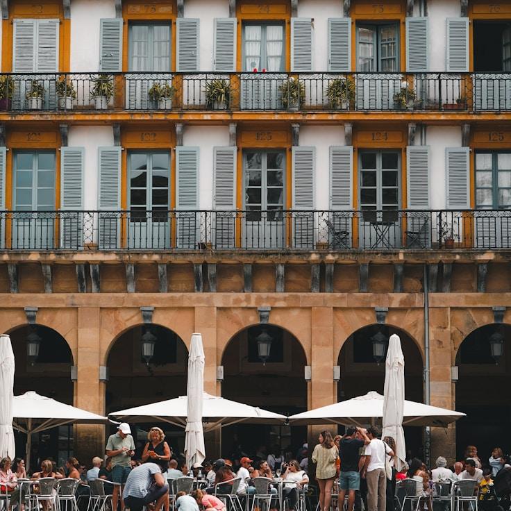Kids playground area in Italy